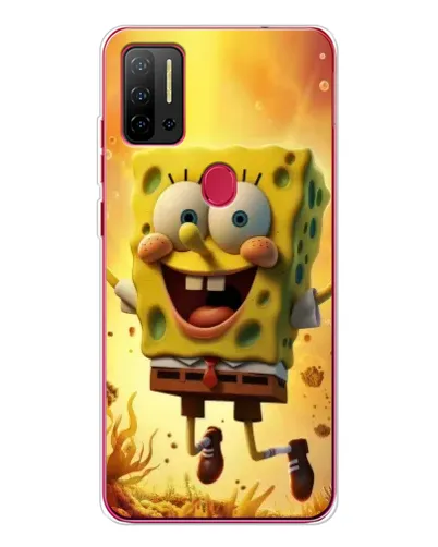 Чохол для Ulefone Note 11P з картинкою «Губка Боб стрибає» Чохол для Ulefone Note 11P з картинкою «Губка Боб стрибає»