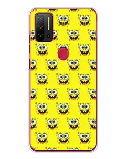 Чохол для Ulefone Note 11P з картинкою «Паттерн Губка Боб»