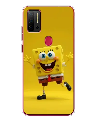 Чохол для Ulefone Note 11P з картинкою «Позитивний Губка Боб» Чохол для Ulefone Note 11P з картинкою «Позитивний Губка Боб»