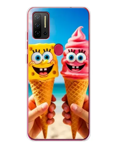 Чохол для Ulefone Note 11P з картинкою «Спанч Боб морозиво» Чохол для Ulefone Note 11P з картинкою «Спанч Боб морозиво»