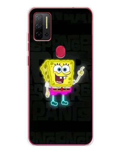 Чохол для Ulefone Note 11P з картинкою «Неоновий Губка Боб» Чохол для Ulefone Note 11P з картинкою «Неоновий Губка Боб»