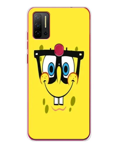 Чохол для Ulefone Note 11P з картинкою «Мінімалістичний Спанч Боб» Чохол для Ulefone Note 11P з картинкою «Мінімалістичний Спанч Боб»