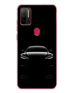 Чехол для Ulefone Note 11P с картинкой «Силуэт Tesla Night»
