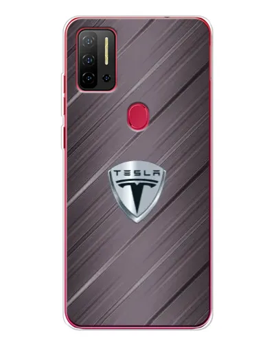 Чехол для Ulefone Note 11P с картинкой «Металлическая текстура Tesla» Чехол для Ulefone Note 11P с картинкой «Металлическая текстура Tesla»