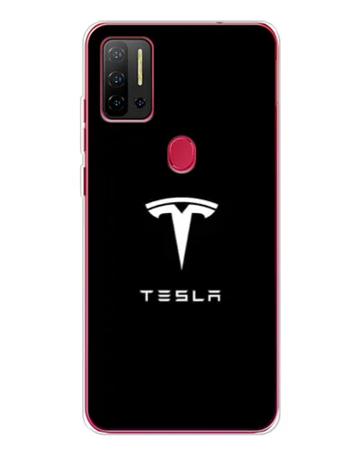 Чехол для Ulefone Note 11P с картинкой «Tesla White Logo» Чехол для Ulefone Note 11P с картинкой «Tesla White Logo»