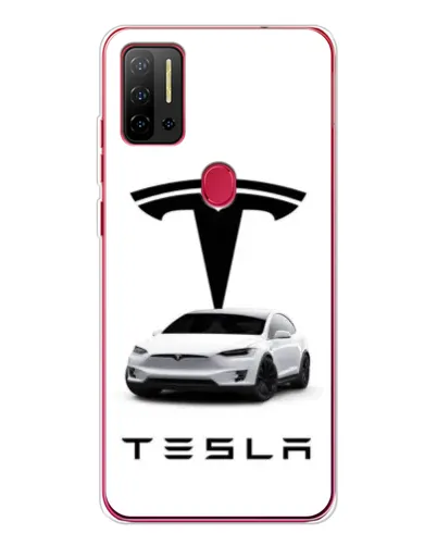 Чехол для Ulefone Note 11P с картинкой «Tesla White Style» Чехол для Ulefone Note 11P с картинкой «Tesla White Style»