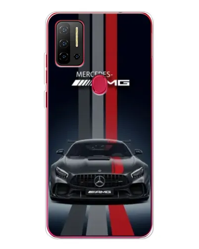 Чехол для Ulefone Note 11P с картинкой «Mercedes — белый карбон» Чехол для Ulefone Note 11P с картинкой «Mercedes — белый карбон»