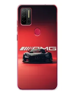 Чехол для Ulefone Note 11P с картинкой «Mercedes AMG — красная линия»