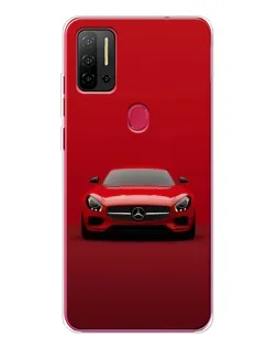 Чехол для Ulefone Note 11P с картинкой «Красный Mercedes AMG»