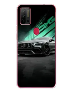 Чехол для Ulefone Note 11P с картинкой «Темный Mercedes AMG»