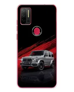 Чехол для Ulefone Note 11P с картинкой «Mercedes G-Class красный»