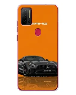 Чехол для Ulefone Note 11P с картинкой «Оранжевый Mercedes AMG»