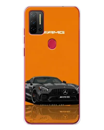 Чехол для Ulefone Note 11P с картинкой «Оранжевый Mercedes AMG» Чехол для Ulefone Note 11P с картинкой «Оранжевый Mercedes AMG»