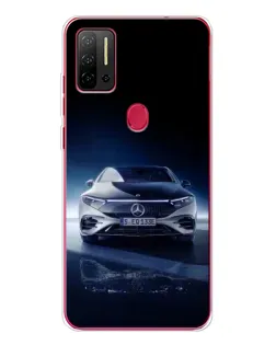Чехол для Ulefone Note 11P с картинкой «Ночной Mercedes EQ»