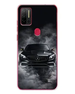 Чехол для Ulefone Note 11P с картинкой «Mercedes в дыму»
