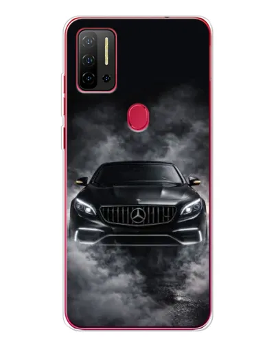 Чехол для Ulefone Note 11P с картинкой «Mercedes в дыму» Чехол для Ulefone Note 11P с картинкой «Mercedes в дыму»
