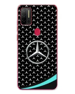 Чехол для Ulefone Note 11P с картинкой «Mercedes — бирюзовый акцент»