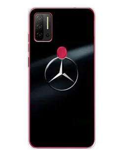 Чехол для Ulefone Note 11P с картинкой «Mercedes на металле»