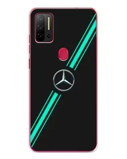 Чохол для Ulefone Note 11P з картинкою «Спортивні лінії Mercedes»