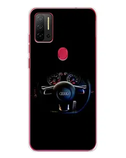 Чехол для Ulefone Note 11P с картинкой «Салон Audi — руль»