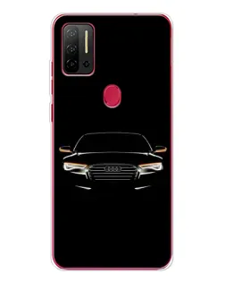 Чехол для Ulefone Note 11P с картинкой «Audi — ночной контур»