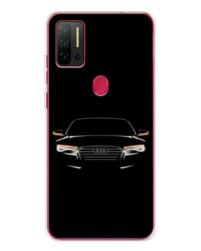 Чехол для Ulefone Note 11P с картинкой «Audi — ночной контур» Чехол для Ulefone Note 11P с картинкой «Audi — ночной контур»