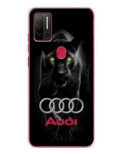 Чехол для Ulefone Note 11P с картинкой «Пантера и Audi»