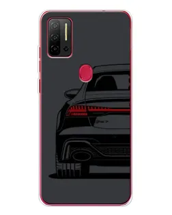 Чехол для Ulefone Note 11P с картинкой «Задняя часть Audi — арт»