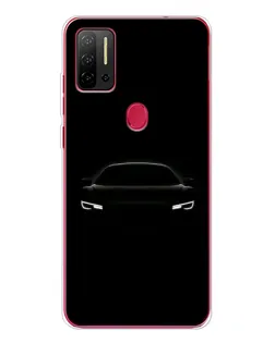 Чехол для Ulefone Note 11P с картинкой «Взгляд Audi в темноте»