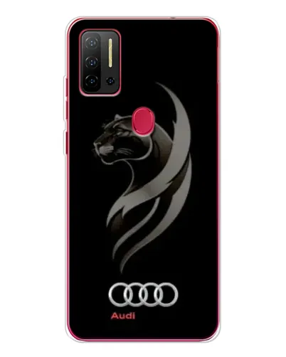 Чехол для Ulefone Note 11P с картинкой «Графика — пантера и Audi» Чехол для Ulefone Note 11P с картинкой «Графика — пантера и Audi»