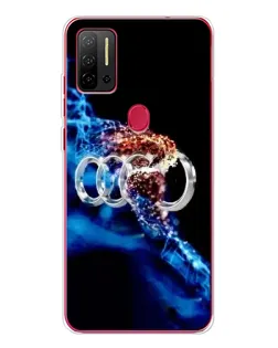 Чехол для Ulefone Note 11P с картинкой «Энергия лого Audi»