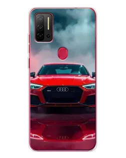 Чехол для Ulefone Note 11P с картинкой «Audi RS — красный стиль»