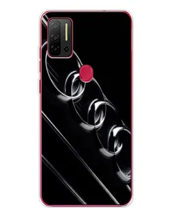 Чехол для Ulefone Note 11P с картинкой «Audi — абстрактные кольца»