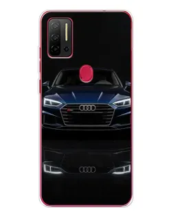 Чехол для Ulefone Note 11P с картинкой «Audi — ночное отражение»