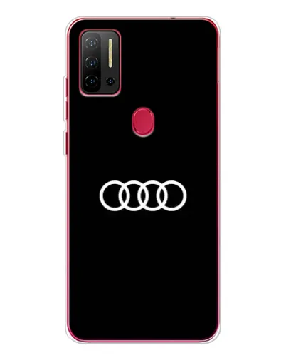 Чехол для Ulefone Note 11P с картинкой «Audi White Logo» Чехол для Ulefone Note 11P с картинкой «Audi White Logo»
