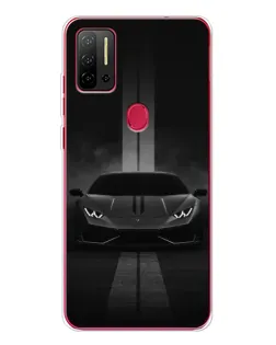 Чехол для Ulefone Note 11P с картинкой «Lamborghini симметрия дорог»