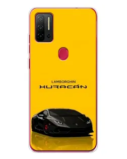 Чехол для Ulefone Note 11P с картинкой «Lamborghini Huracan черный»
