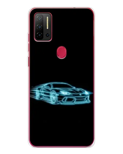 Чехол для Ulefone Note 11P с картинкой «Неоновый контур Lamborghini» Чехол для Ulefone Note 11P с картинкой «Неоновый контур Lamborghini»