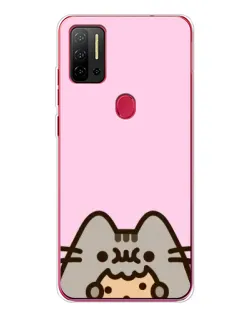 Чехол для Ulefone Note 11P с картинкой «Pusheen и печенье» Чехол для Ulefone Note 11P с картинкой «Pusheen и печенье»