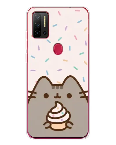 Чохол для Ulefone Note 11P з картинкою «Пушин з кексом» Чохол для Ulefone Note 11P з картинкою «Пушин з кексом»