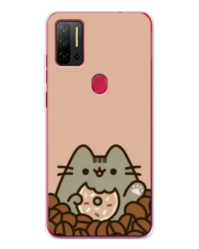 Чохол для Ulefone Note 11P з картинкою «Кавовий Пушин» Чохол для Ulefone Note 11P з картинкою «Кавовий Пушин»