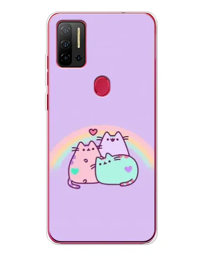 Чохол для Ulefone Note 11P з картинкою «Веселкові Пушини» Чохол для Ulefone Note 11P з картинкою «Веселкові Пушини»