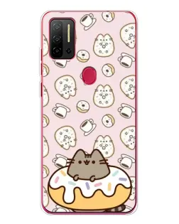 Чохол для Ulefone Note 11P з картинкою «Пушин на пончику»