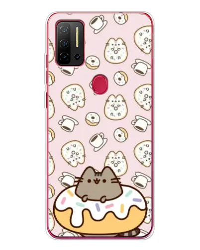 Чохол для Ulefone Note 11P з картинкою «Пушин на пончику» Чохол для Ulefone Note 11P з картинкою «Пушин на пончику»