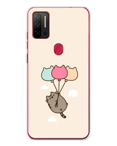 Чехол для Ulefone Note 11P с картинкой «Пушин на шариках»