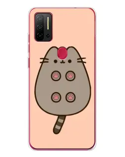 Чохол для Ulefone Note 11P з картинкою «Пушин пузиком догори»