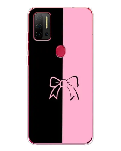 Чехол для Ulefone Note 11P с картинкой «Половинки банта»
