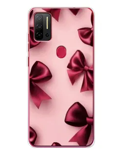 Чехол для Ulefone Note 11P с картинкой «Бордовый атлас»