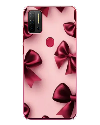 Чехол для Ulefone Note 11P с картинкой «Бордовый атлас»