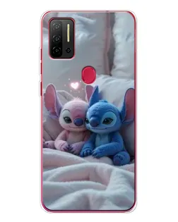 Чехол для Ulefone Note 11P с картинкой «Плюшевые Стич Ангел»